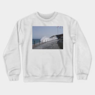 Spray Splashing over Promenade Crewneck Sweatshirt